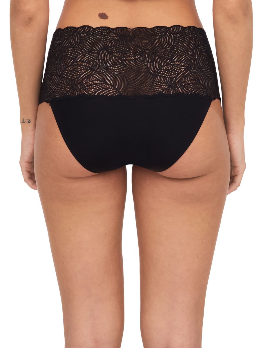 SOFTSTRETCH Taillenslip mit Spitze