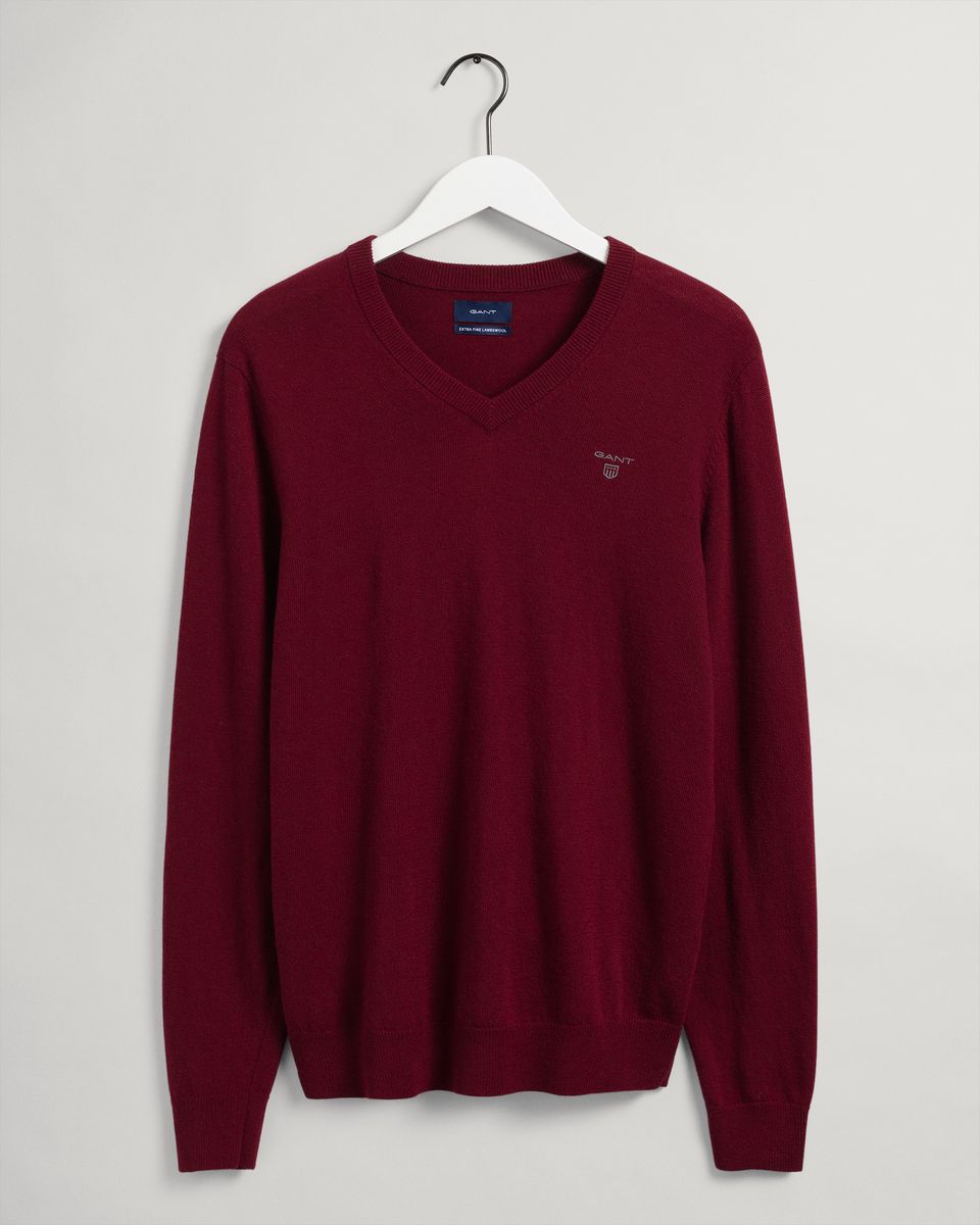 MD. EXTRAFINE LAMBSWOOL V-NECK