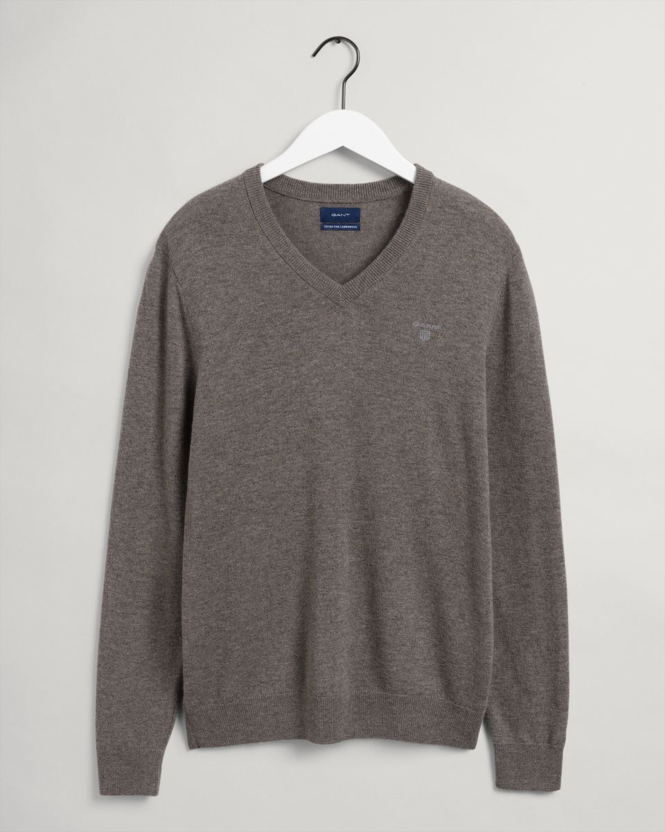 MD. EXTRAFINE LAMBSWOOL V-NECK