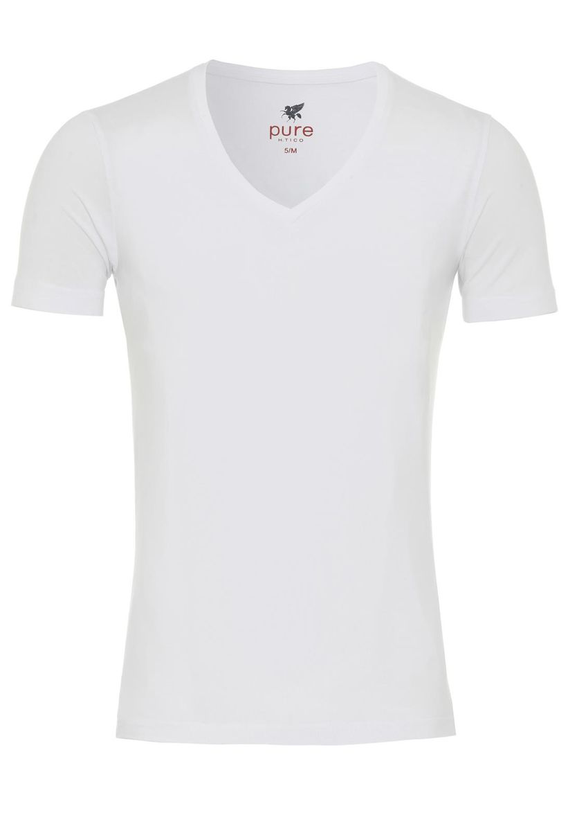 Pure V-Neck T-Shirt Doppelpack