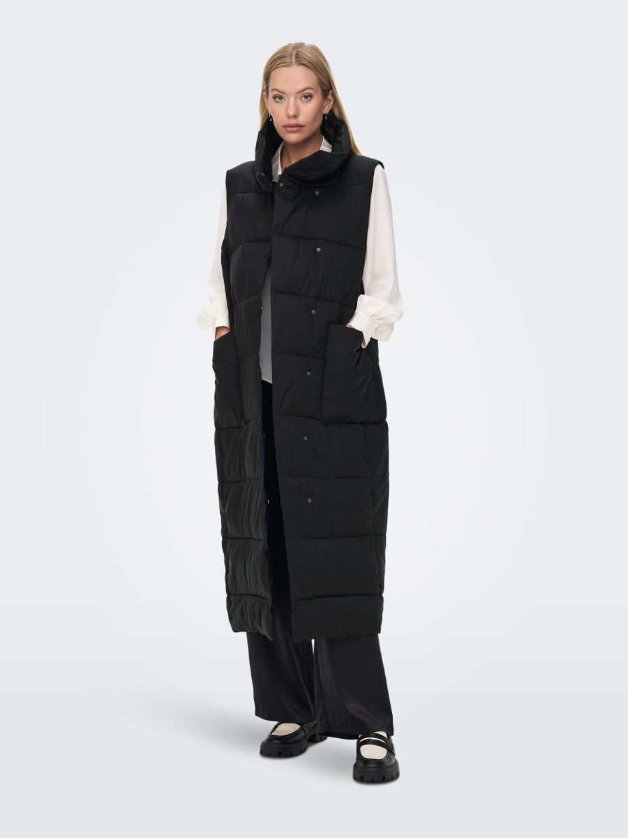 ONLHAILEY PUFFER X-LONG WAISTCOAT OTW