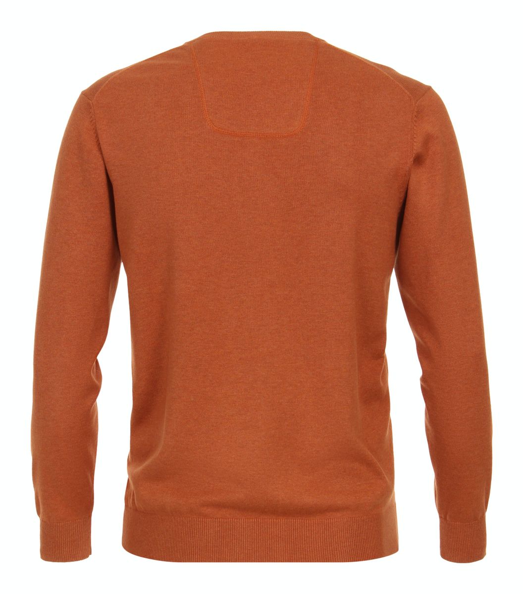 Pullover mit V-Ausschnitt uni 004430