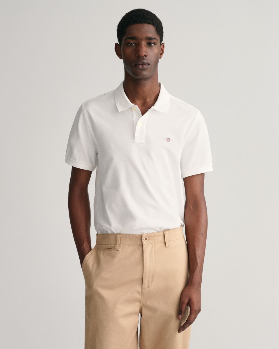 Regular Fit Shield Piqué Poloshirt