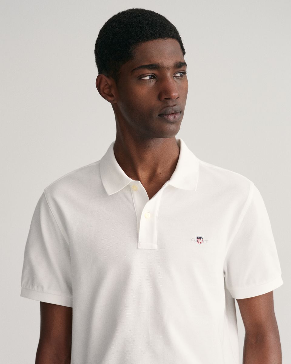 Regular Fit Shield Piqué Poloshirt