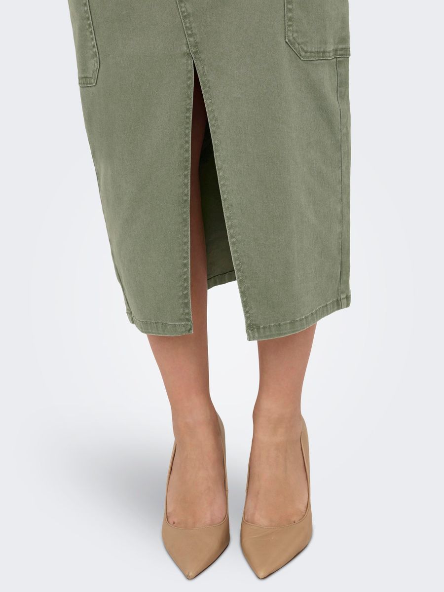 ONLLOLA HW CARGO LONG SLIT SKIR PNT NOOS