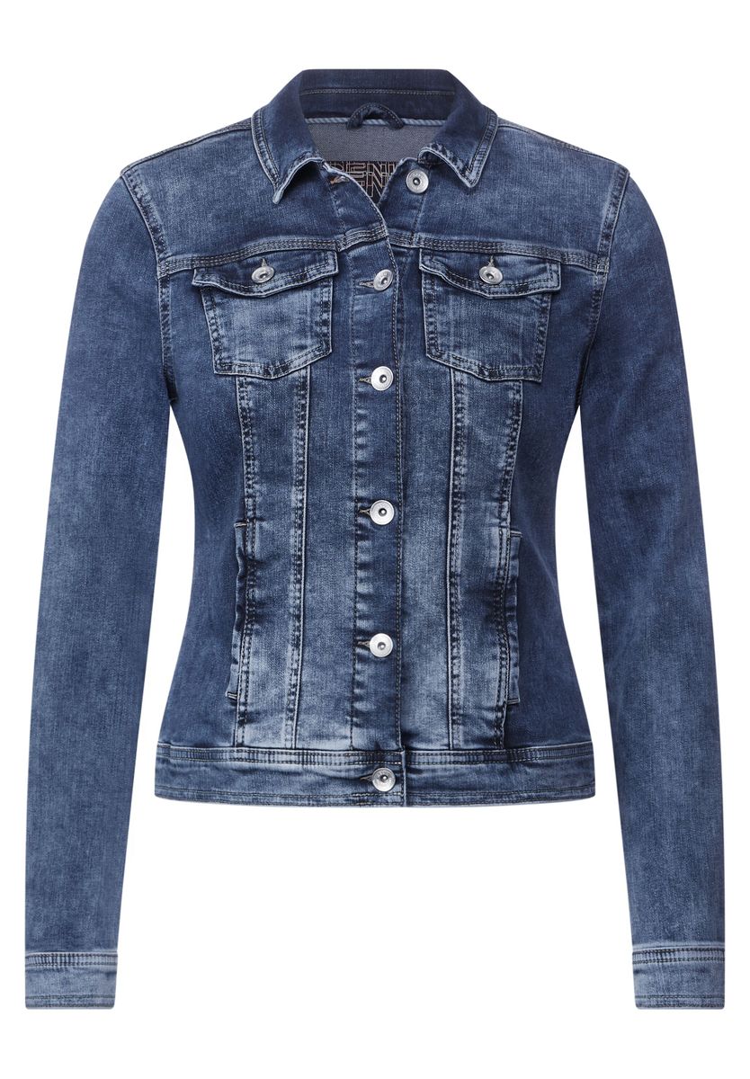 Blaue Jeansjacke